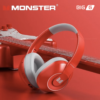 MONSTER Storm XKH01 Headphone-Red